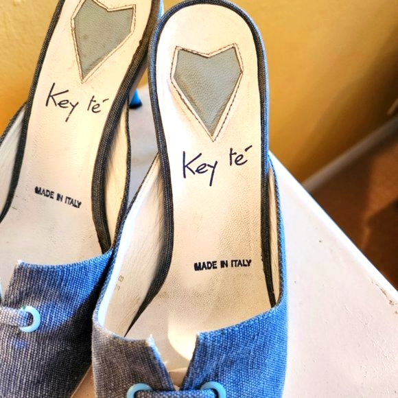 Italian Jean Shoes by "Key Te" for Women - Picture 4 of 7